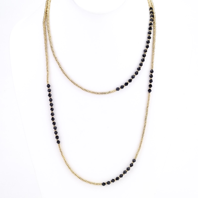 Laura Crystal Layer Necklace