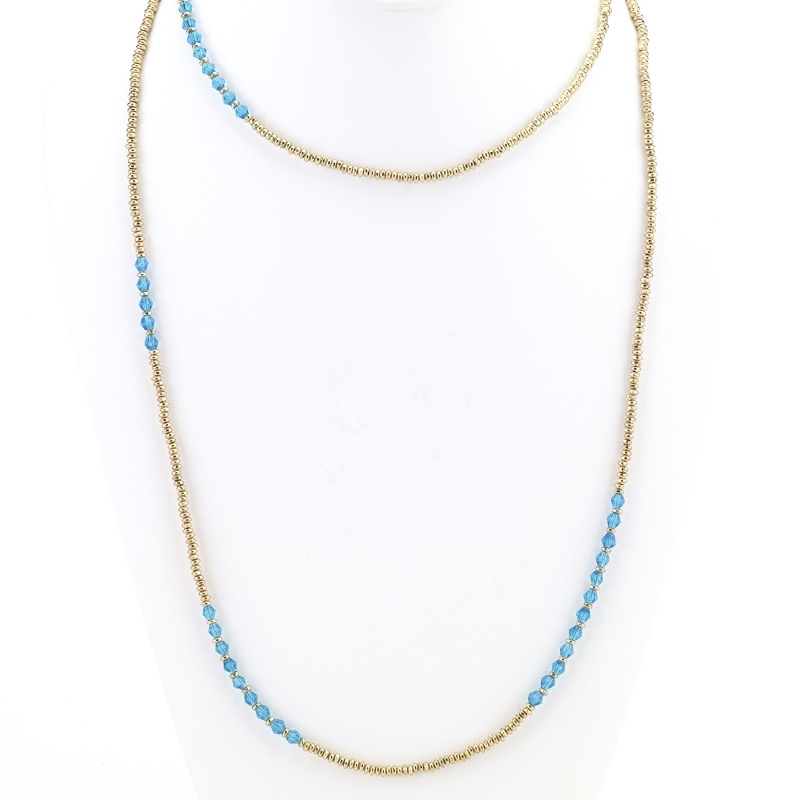 Laura Crystal Layer Necklace