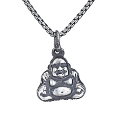 Small Buddha on Oxidized Chain