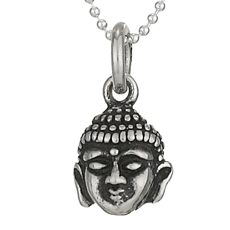 Small Buddha Face Necklace