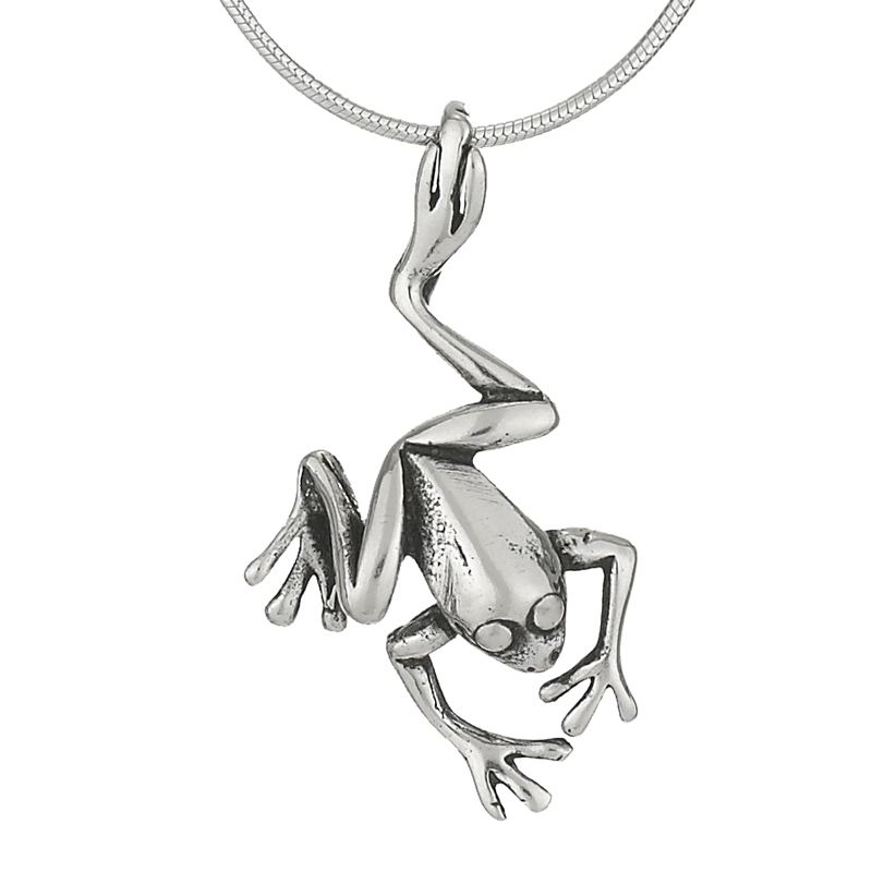 Leaping Frog Necklace