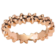 Daisy Chain Copper Ring