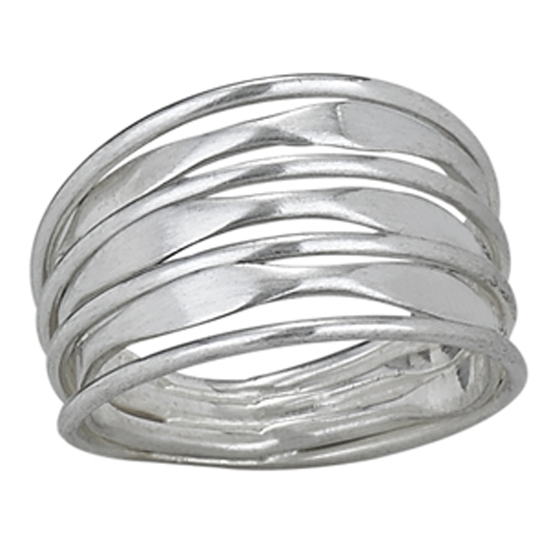 Flat Wire Wrap Ring