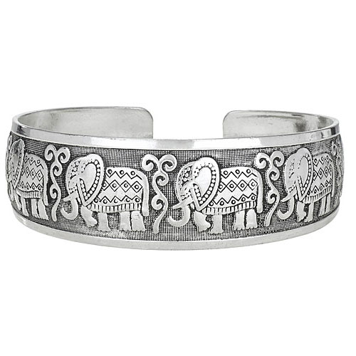 Tribal Elephant Cuff